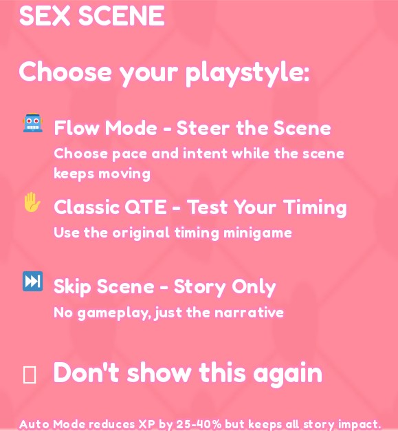 Anal scene controls